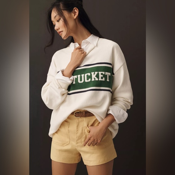 NWT The Colette Shorts by Maeve: Linen Edition - Picture 4 of 4